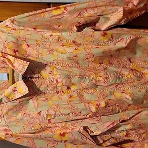 Jacket size 22! Liz and Me! Rose pink and tan!